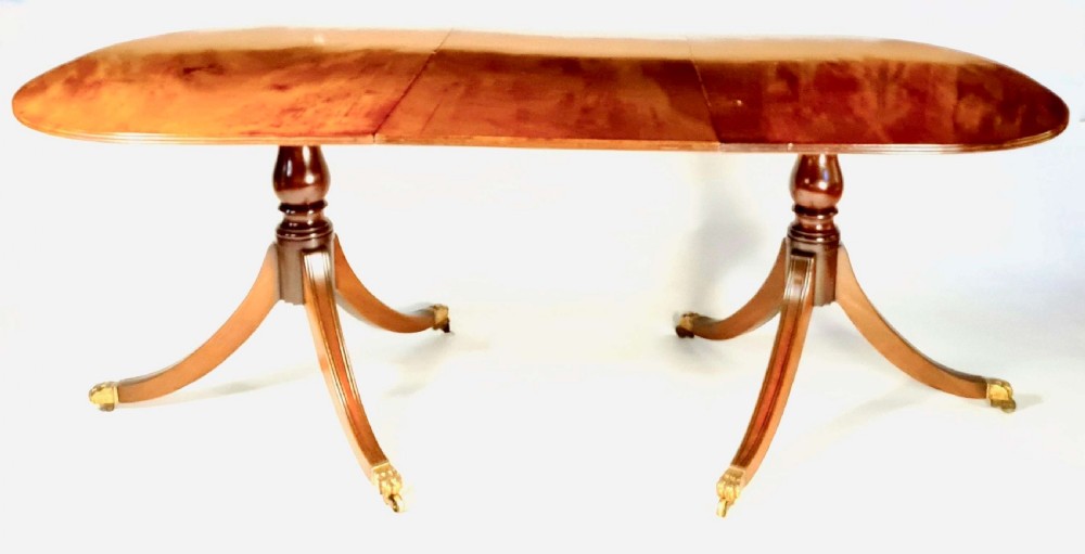 Regency Style Mahogany Dining Table View II