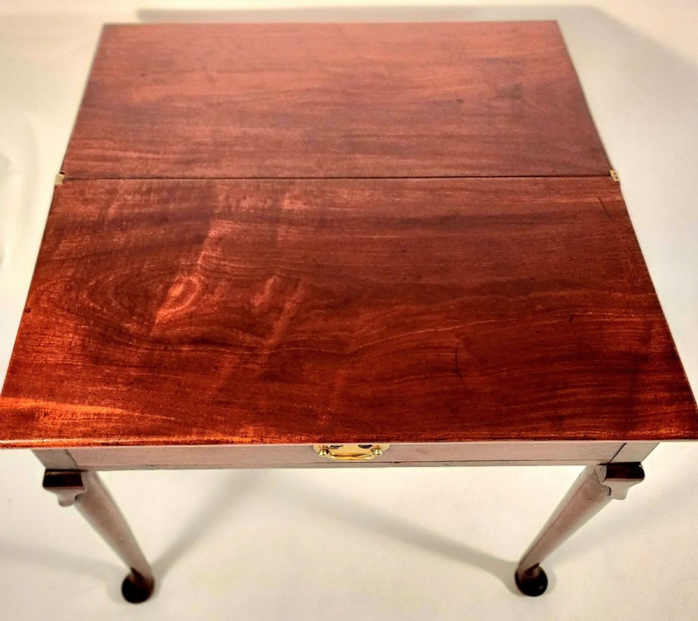 George II Mahogany Tea Table View IV