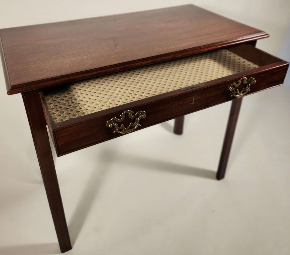 Chippendale Cuban Mahogany Side Table View II
