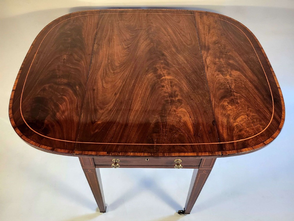 Sheraton Mahogany Pembroke Table View II