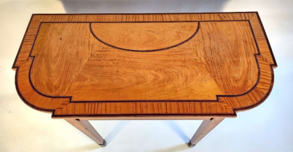 Sheraton Satinwood Console Table View III