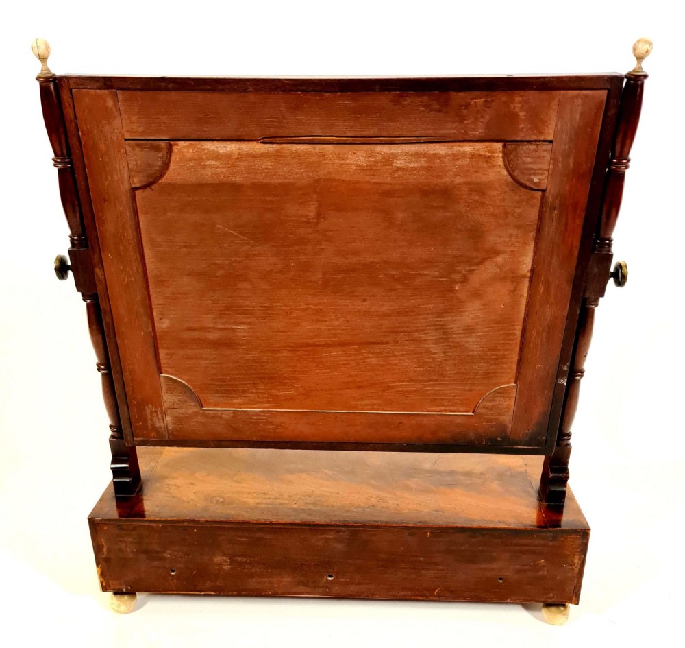 George III Mahogany Dressing Table Mirror View IV
