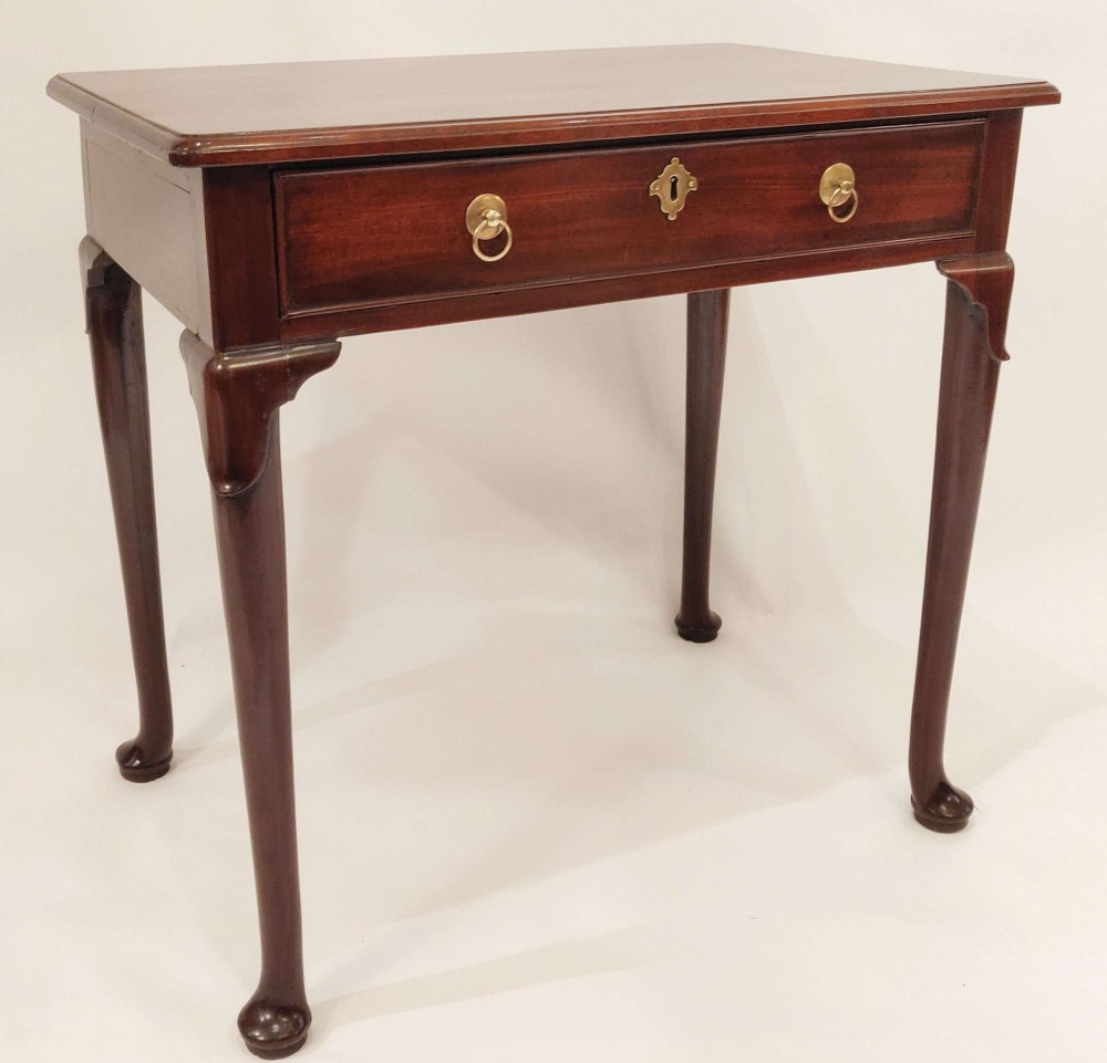 George II Cuban Mahogany Side Table