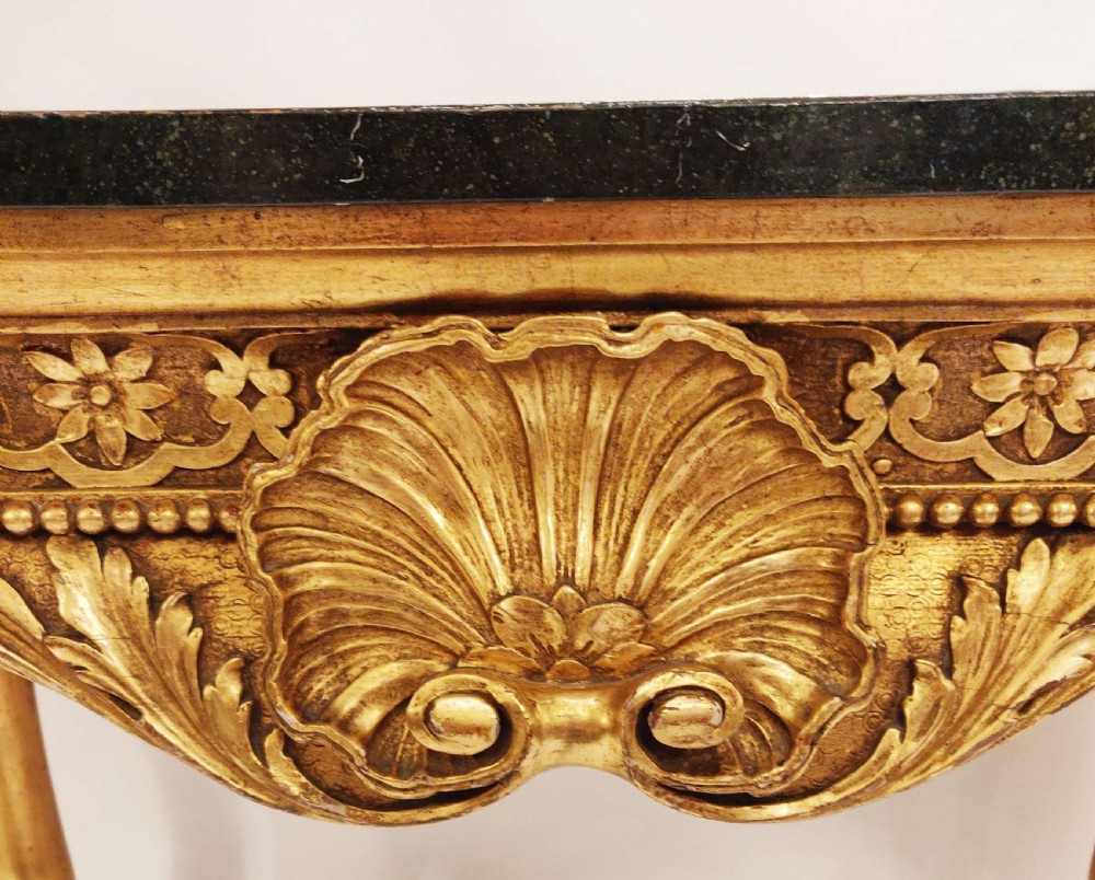 George II Style Console Table and Pier Mirror View IV