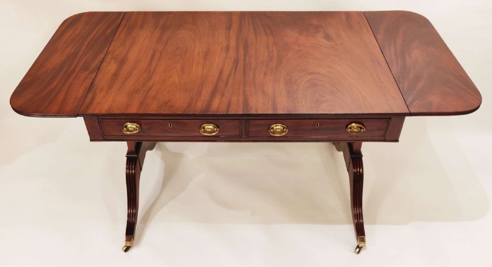 Regency Mahogany Sofa Table