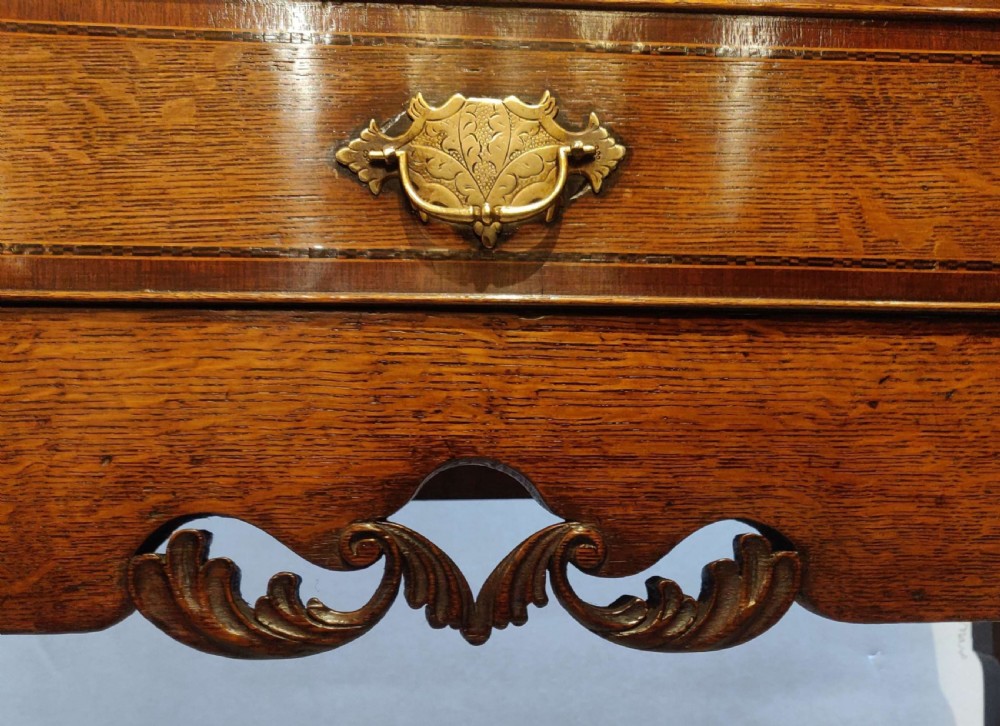 Mid 18th Century Oak Chest on Stand View V