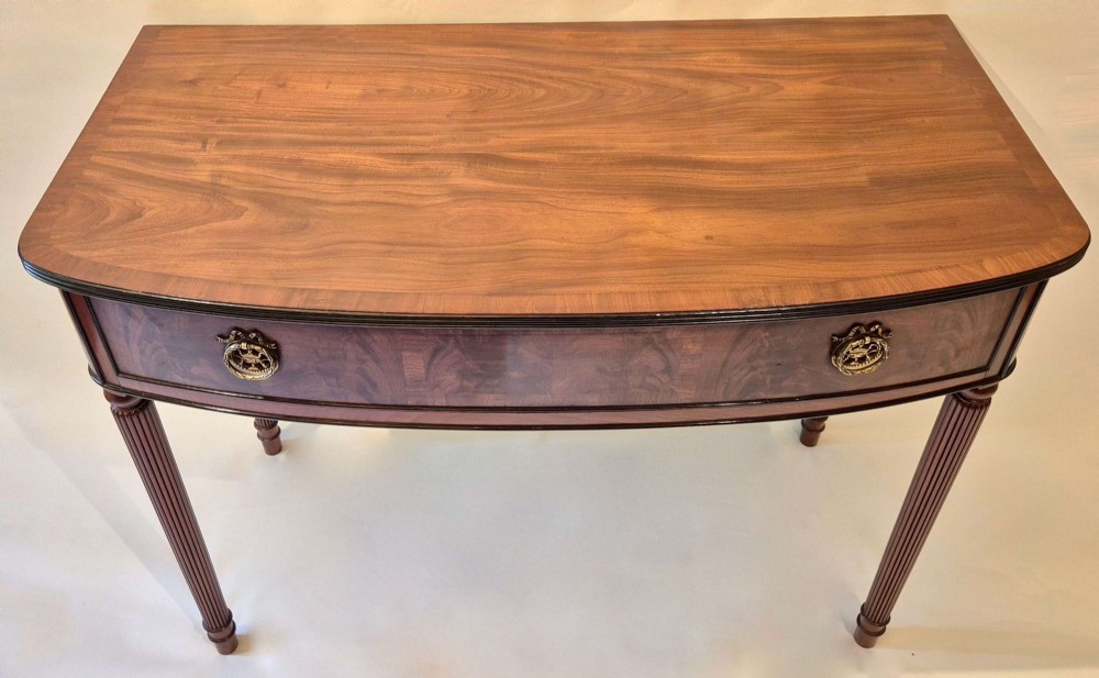 Regency Bow Front Side Table View II