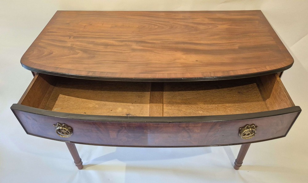 Regency Bow Front Side Table View III