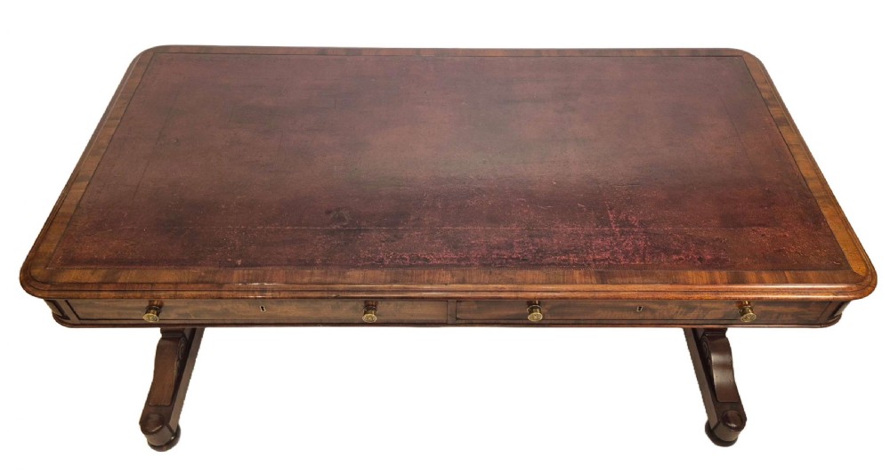 William IV Mahogany Writing Table View III
