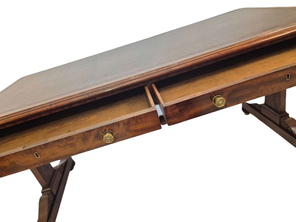 William IV Mahogany Writing Table View IV