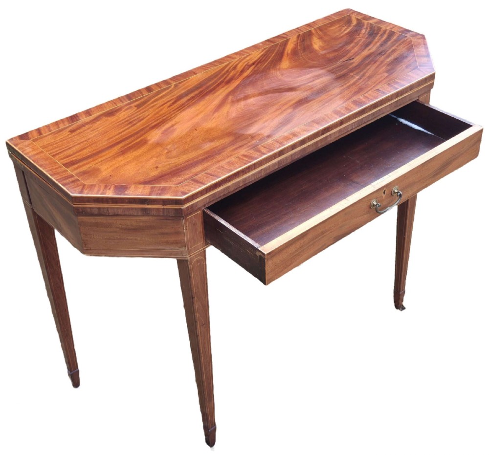 Sheraton Fold Over Top Tea Table View II