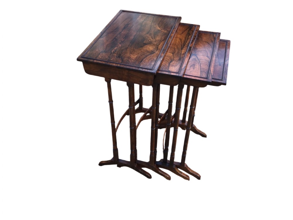 Nest of Four Early Regency Tables
