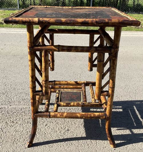 Victorian Bamboo Centre Table 
