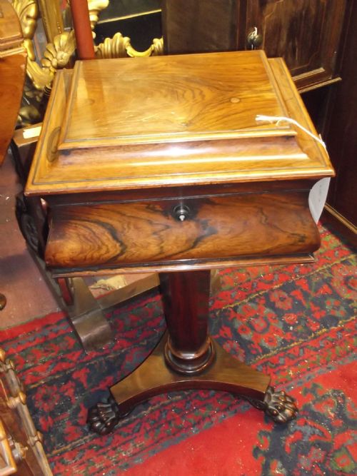 Rosewood Teapoy