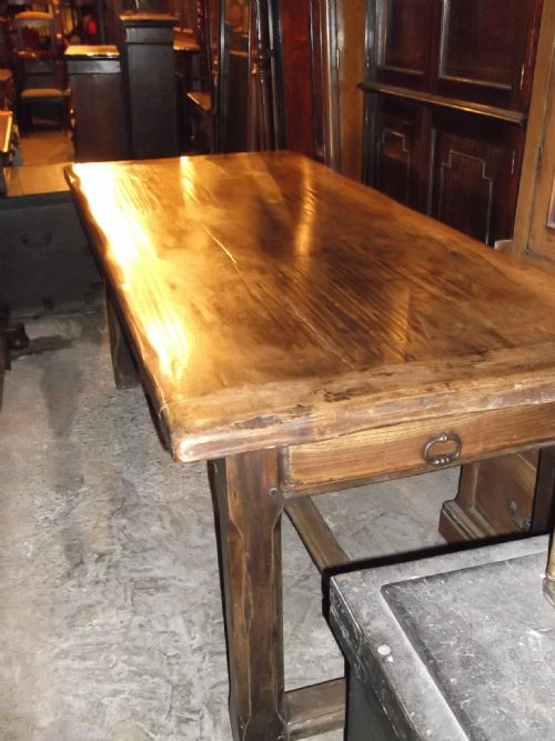 Oak Farmhouse Table