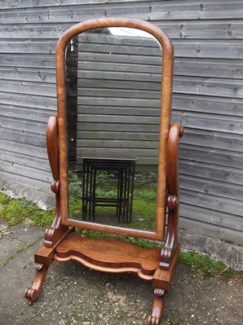 Victorian Cheval Mirror
