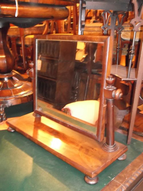 Regency Mahogany Dressing Mirror