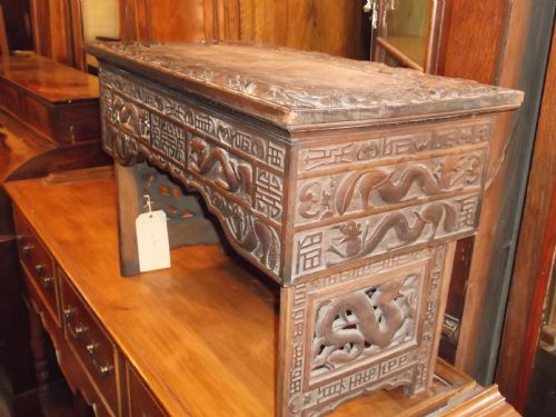 Oriental Carved Table Stand