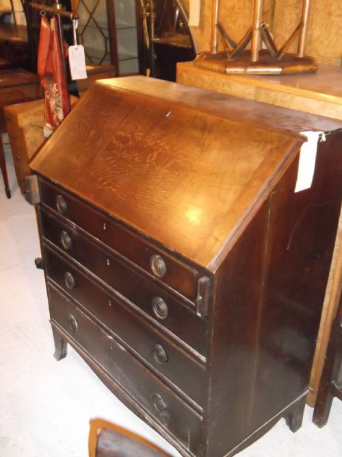 Early 19th Century Oak Bureau
