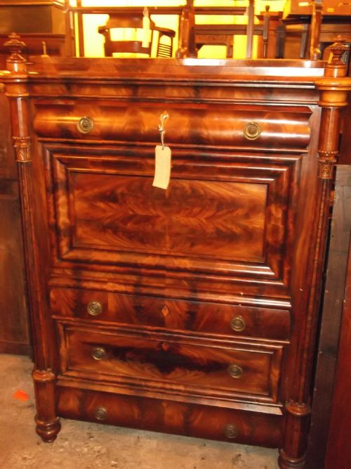19th Century Secretaire Abbatant