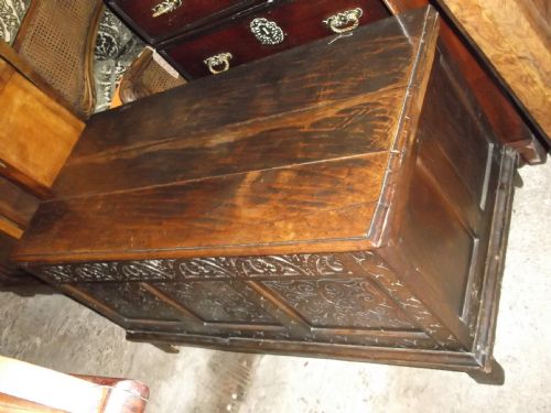 Early 18th Century Oak Coffer