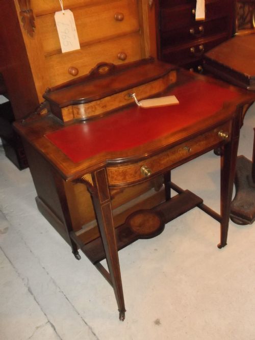 Inlaid Rosewood Writing/side Table