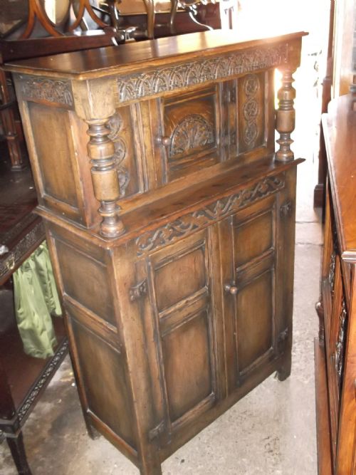 Oak Court Cupboard