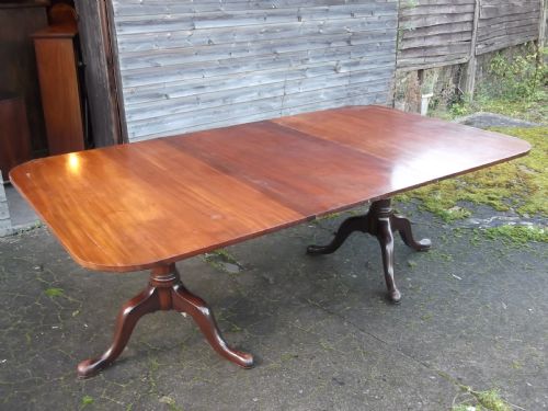 Twin Pillar Dining Table