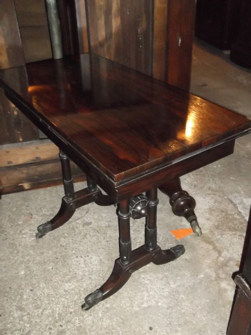 Rosewood Card Table