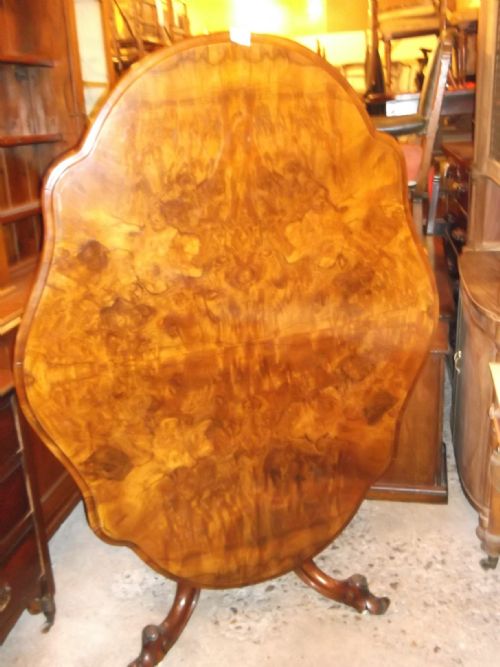 Walnut Pedestal Table