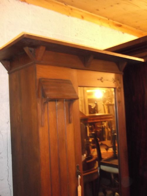 Arts and Crafts Wardrobe in the Manner of Libertys