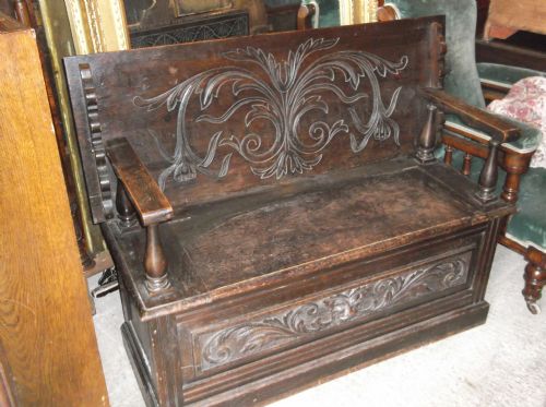 Oak Monks Bench/seat