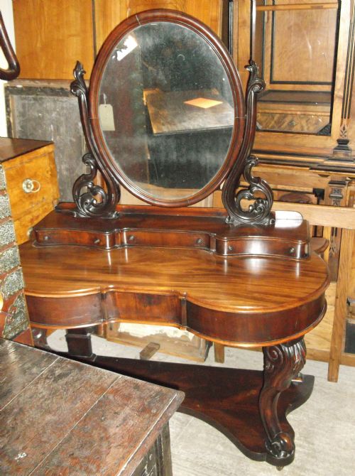 Victorian Mahogany Duchess Dressing Table