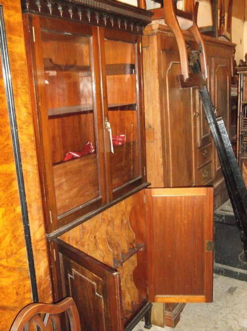 Mahogany Office/drinks Cabinet