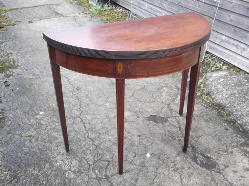 Early 19th Century Inlaid Tea Table