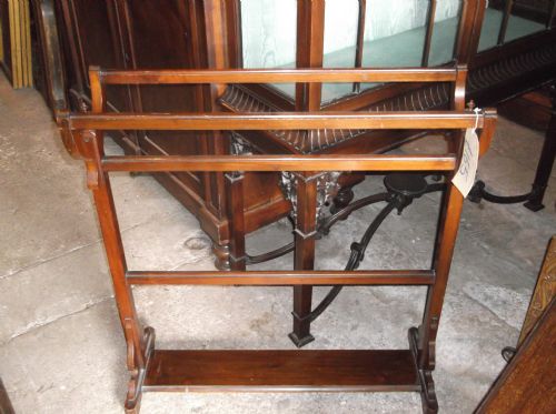 Mahogany Towel Rail