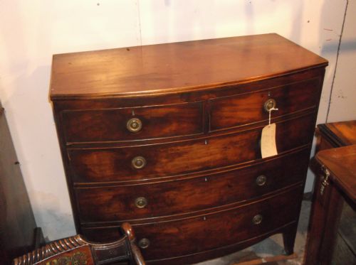 19th Century Bow Front Chest