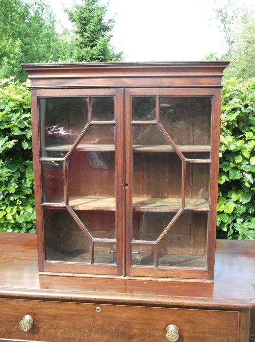 Late Georgian Glazed Wall Cabinet