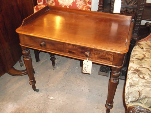 19th Century 2 Drawer Writing Table