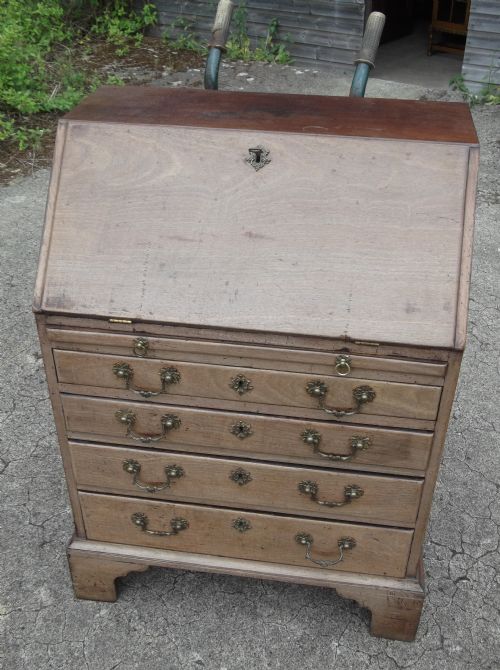 Small 19th Century Mahogany Bureau