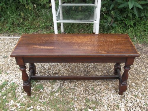 Late Victorian Hall Seat