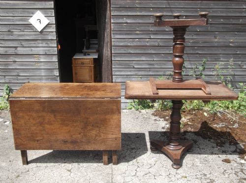 3 Section Country Made Oak  Tavern Dining Table