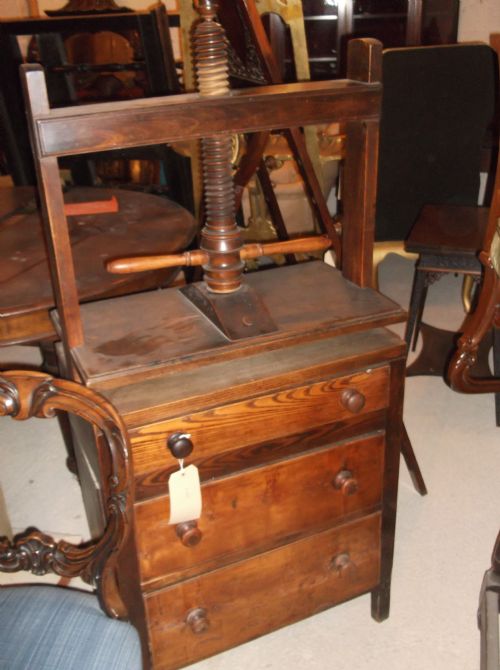 Early Victorian Chest Bookpress