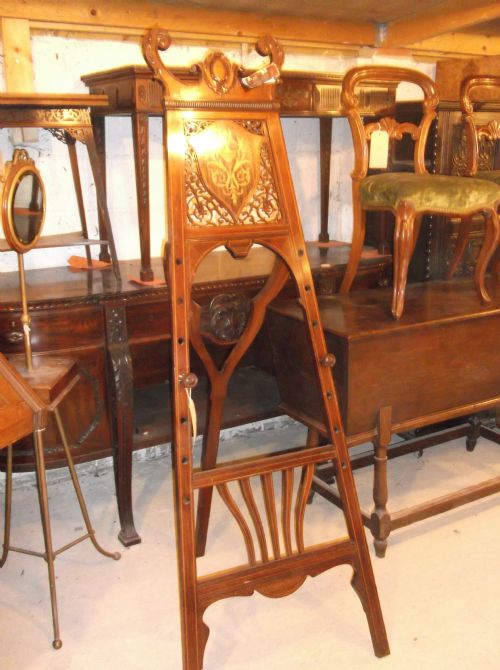 Good Edwardian Picture Display Easel
