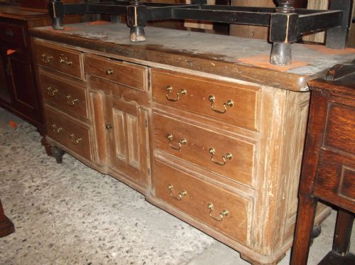 Pine Dresser Base with Sycamore Top