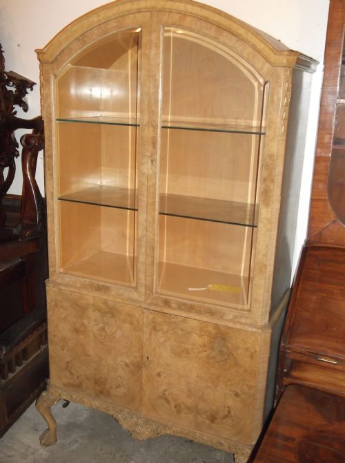 Bleached Walnut Cabinet