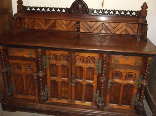 Victorian Gothic Sideboard