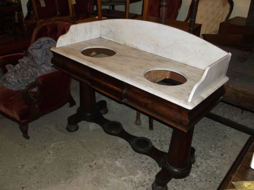 Mid-19th Century Double Washstand