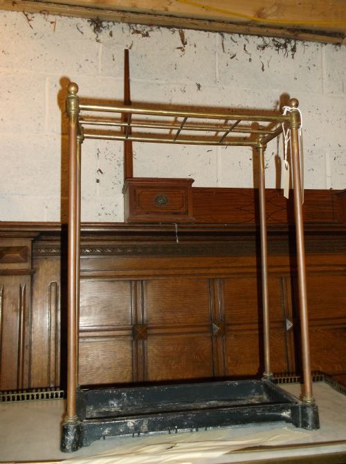Late Victorian Brass Stick Stand