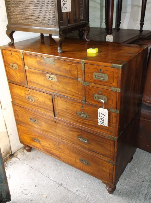 Camphorwood Secretaire Military Chest
